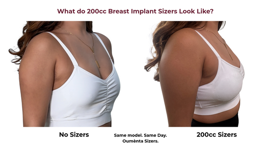 200cc breast implant sizer comparison.