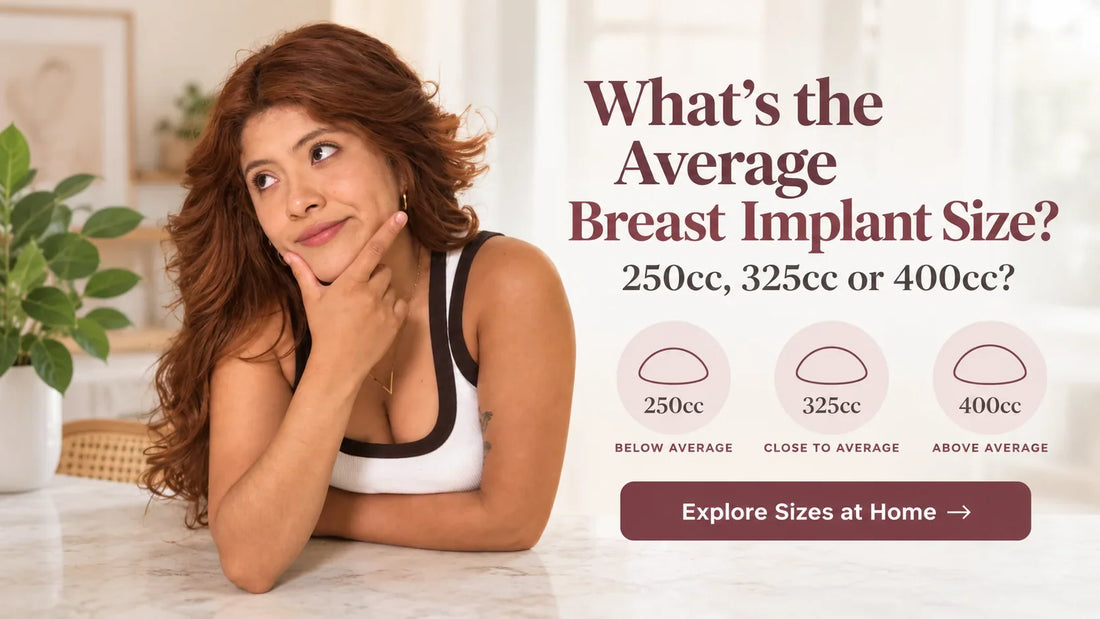 What's the average breast implant size?