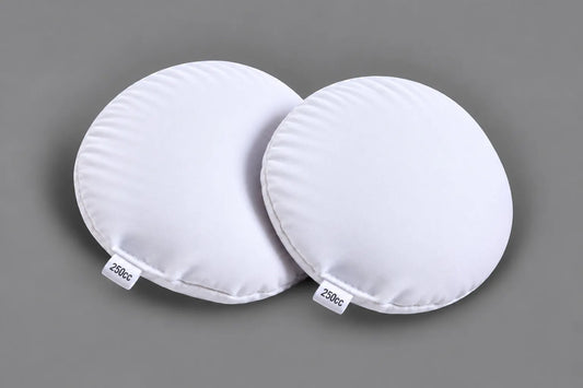 250cc Breast Implant Sizers to be used in a pocket bra so that women can experience the feeling and look of this size in their breasts.