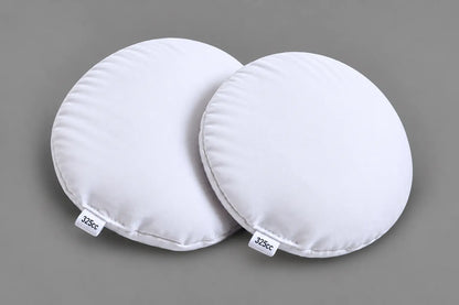 Pair of Oumènta 325cc breast implant sizers for at-home breast augmentation sizing