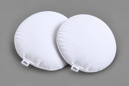350cc breast implant sizers in white material soft and natural feeling